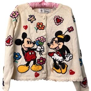 Michael Simon Disney Vintage Spring Holiday Sweater